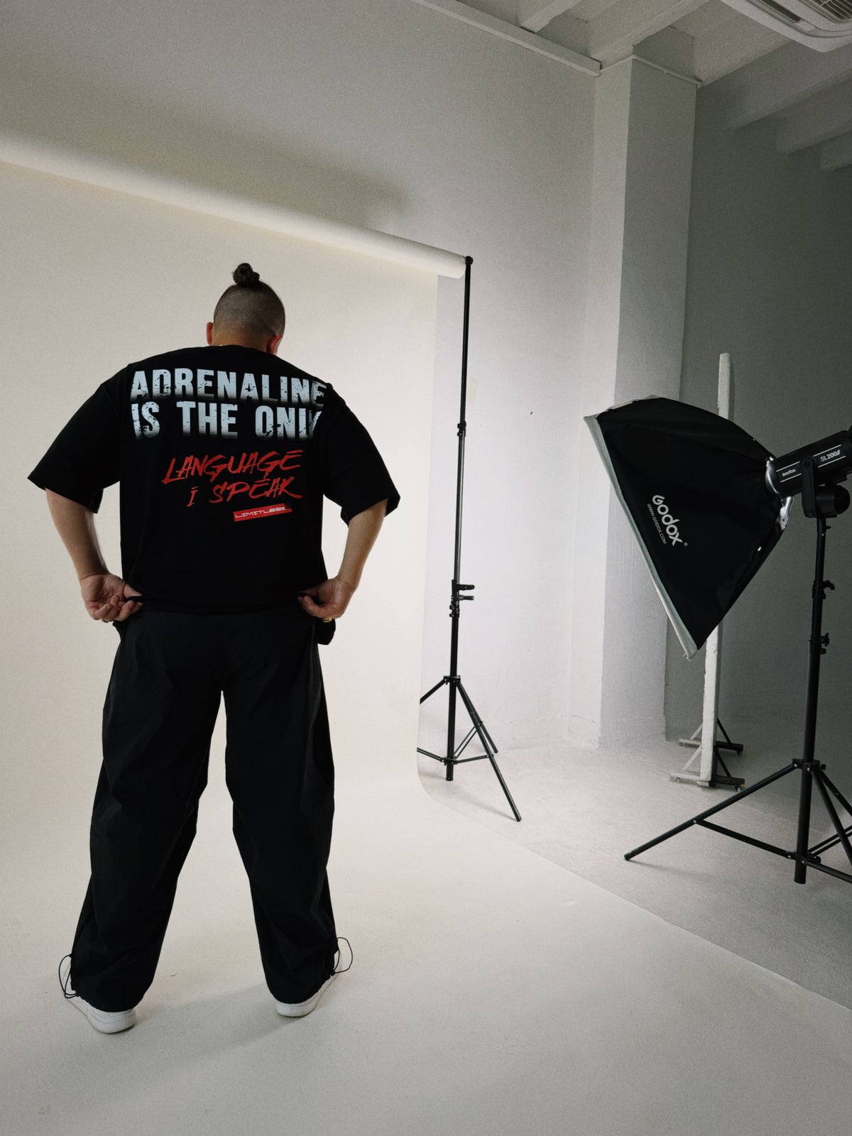 “ADRENALINE ONLY” OVERSIZED TEE