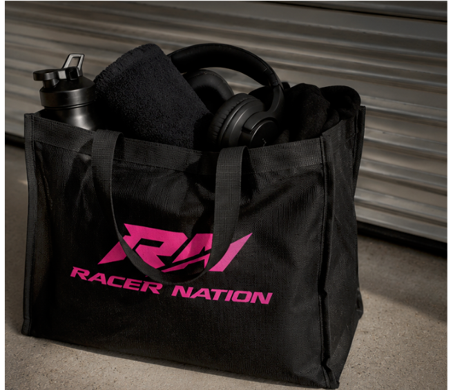 Sheer Mesh Racer Nation Tote Bag